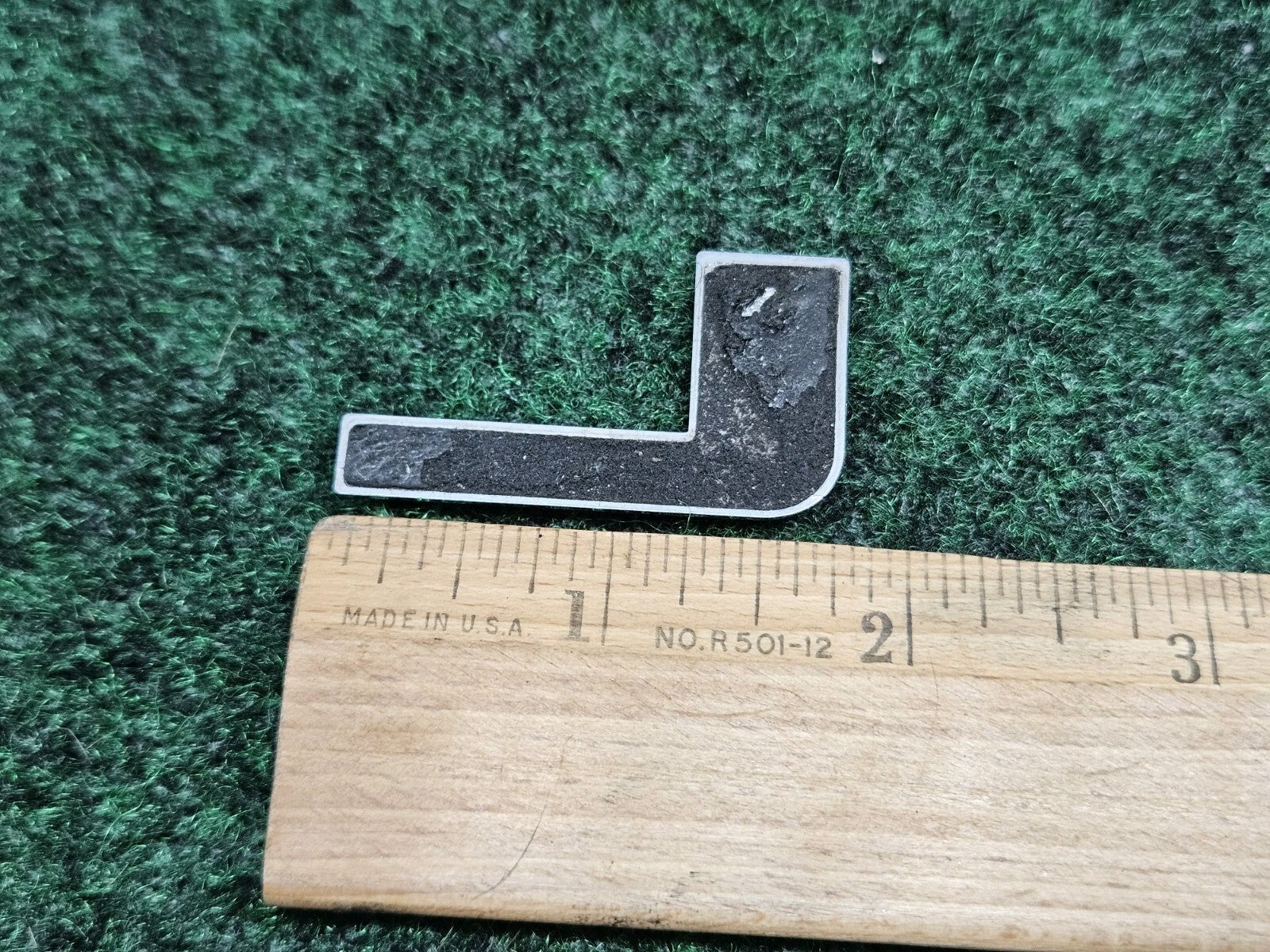 OEM "L" Chrome Individual Letter Lettering Emblem Badge Logo Nameplate 7S8