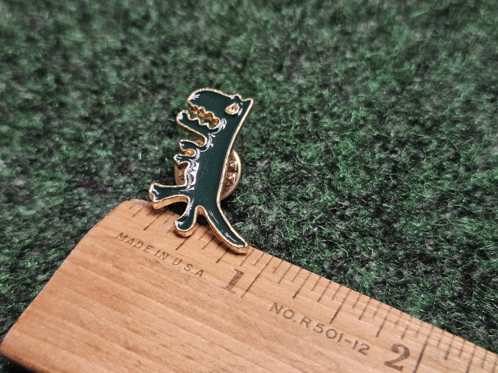 T Rex Dinosaur Metal & Enamel Lapel Pin Badge