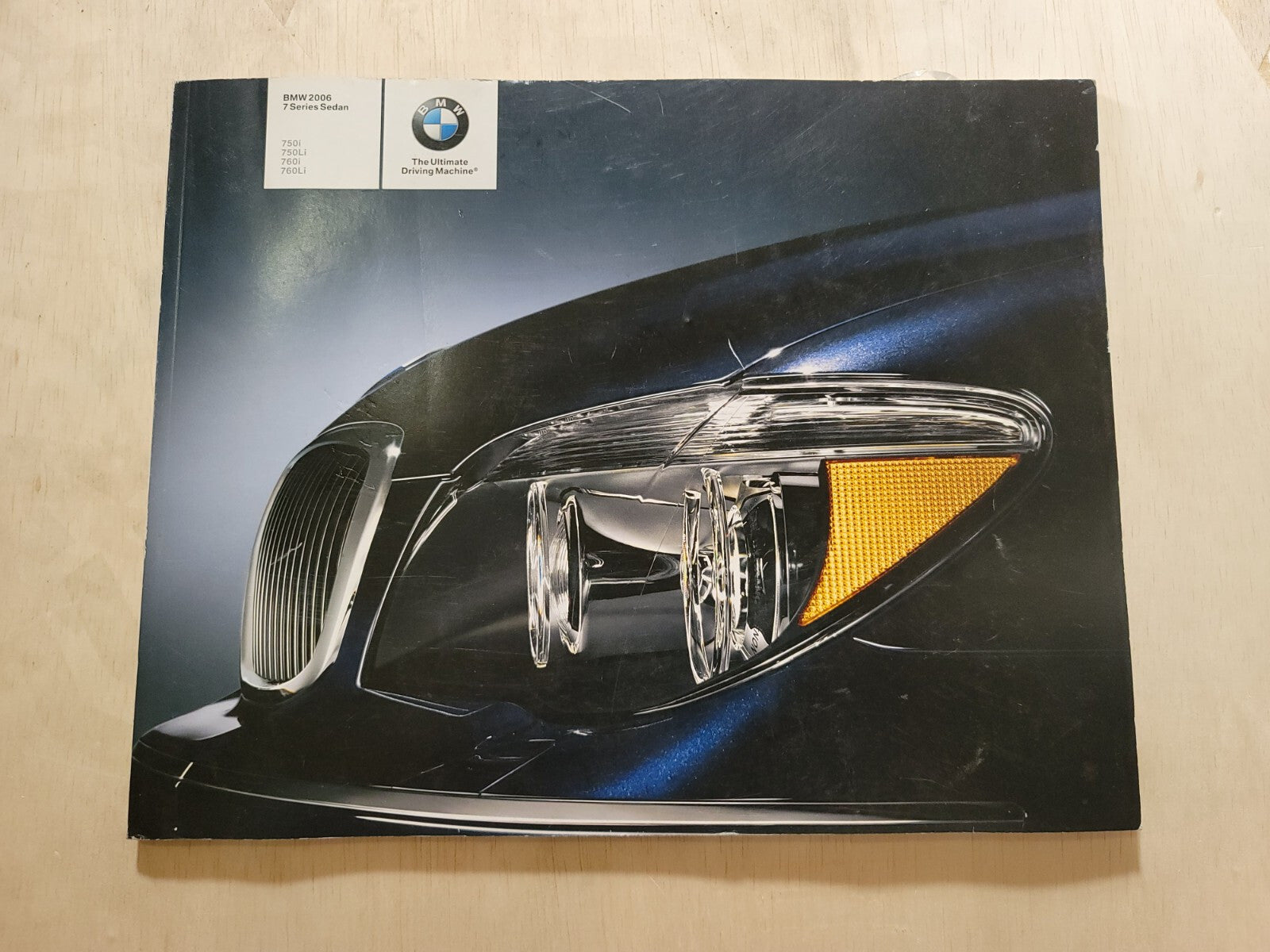 2006 BMW Sales Brochure Product Catalog 7 Series 5 Series 3 Series Z4 X5 X3 B12