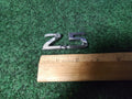 NISSAN 2.5 REAR CHROME EMBLEM LOGO SYMBOL BADGE OEM 6S4