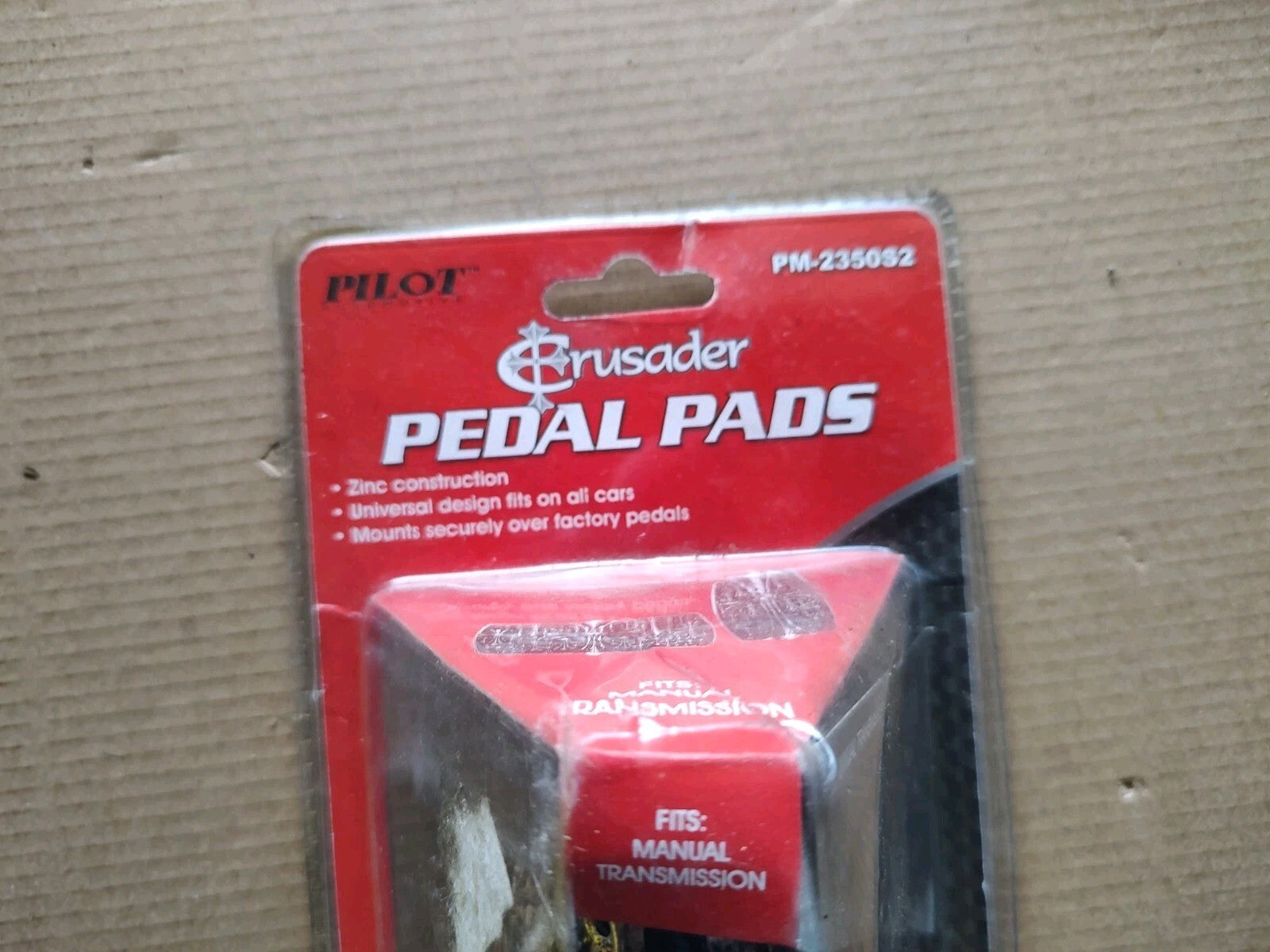 PILOT MOTORSPORT MANUAL TRANSMISSON PEDALS 3 PIECES SET CRUSADER LT8
