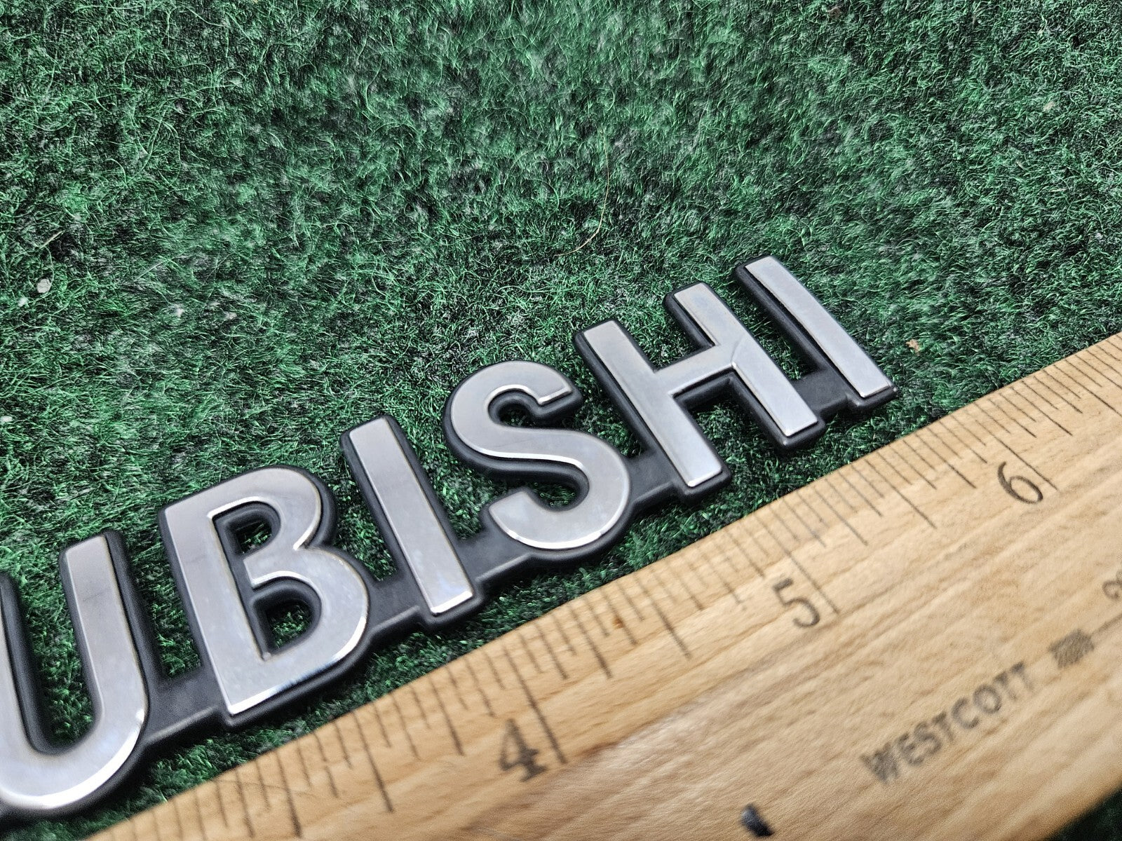 2008-2021 Mitsubishi Eclipse Cross Lancer Chrome NamePlate Emblem 7415A479 GL2