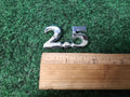 OEM 2.5 Chrome Emblem Badge Logo Nameplate Name Plate Insignia 3S6