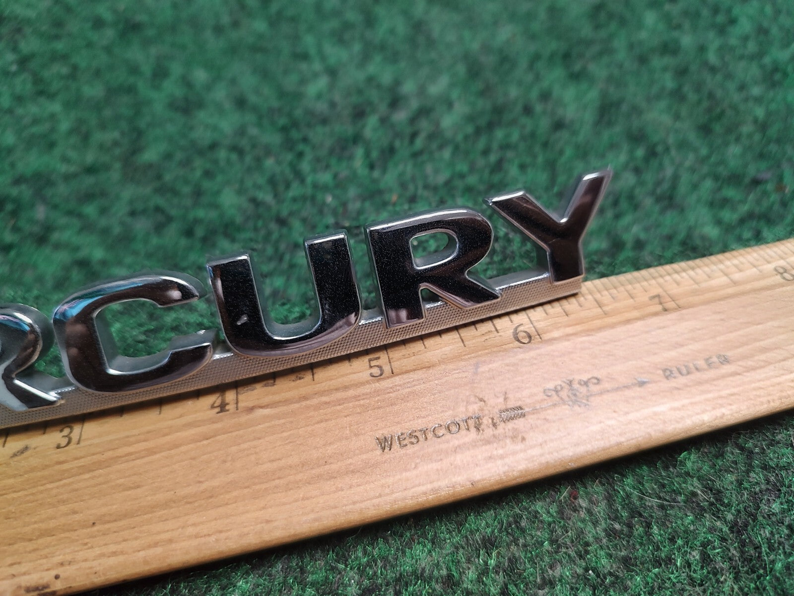 2000 2001 2002 2003 Mercury Sable Rear Nameplate Badge Emblem YF42-16702 OEM 2S5