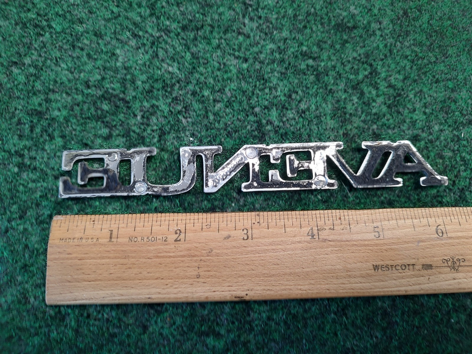 1998-2004 BUICK PARK AVENUE SIDE EMBLEM LOGO BADGE SYMBOL LETTERS OEM 4S8
