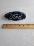 Ford Explorer hatch emblem badge logo decal 5.75" oval blue OEM Genuine 2L2