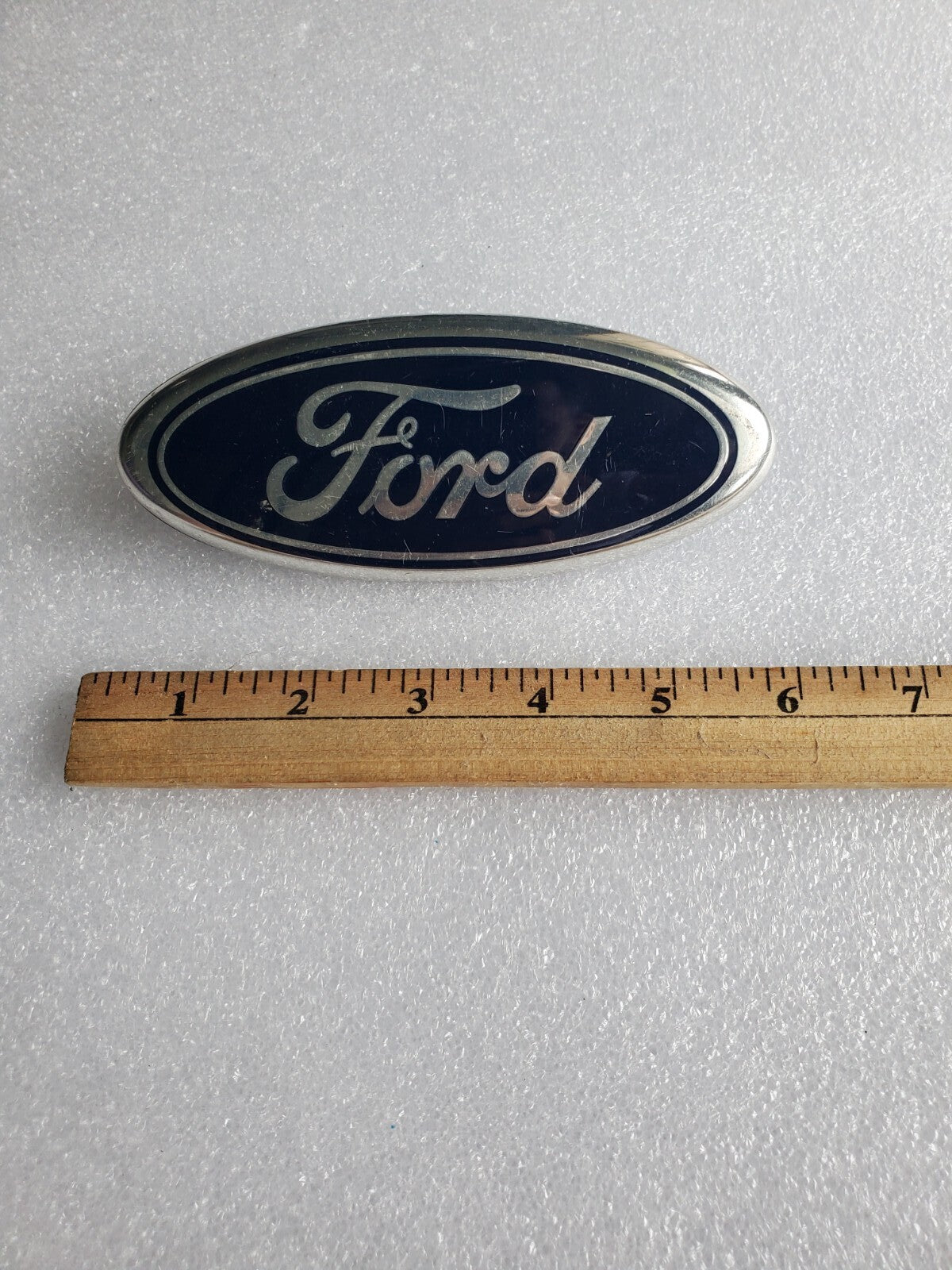 Ford Explorer hatch emblem badge logo decal 5.75" oval blue OEM Genuine 2L2