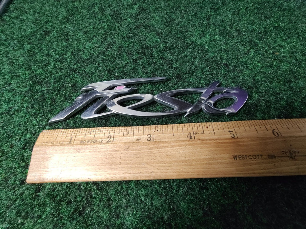 2011 - 2019 FORD FIESTA REAR CHROME EMBLEM LOGO BADGE LETTERS SYMBOL OEM 6S6