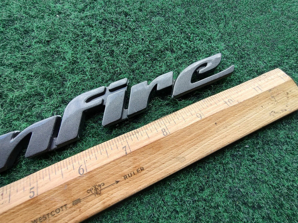 1998-2004 Pontiac Sunfire Gray Emblem Badge Logo Nameplate Name Plate 5S2