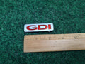 2013-2020 Kia Rio GDI Emblem Logo Badge Symbol Letters Trunk Rear Chrome OEM 8L2