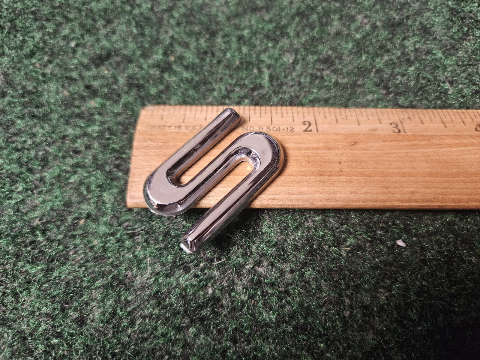 Chrysler Rear Trunk Emblem Badge Letters Chrome S ONLY OEM 3L6
