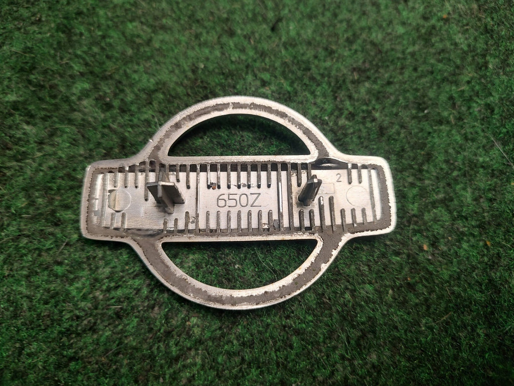 650Z NISSAN CHROME EMBLEM LOGO BADGE SIGN SYMBOL OEM 3S5
