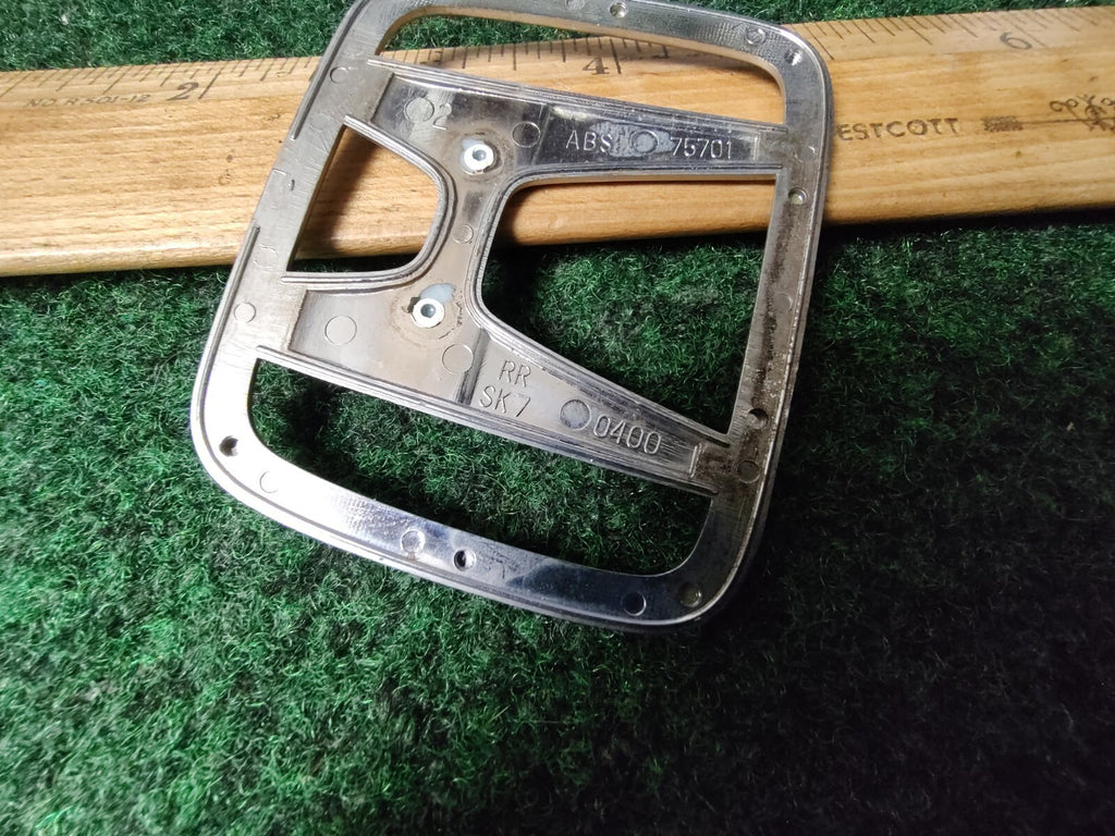 1998-2002 Honda Accord Emblem Logo Badge Symbol Rear Trunk Tailgate Chrome 4S5