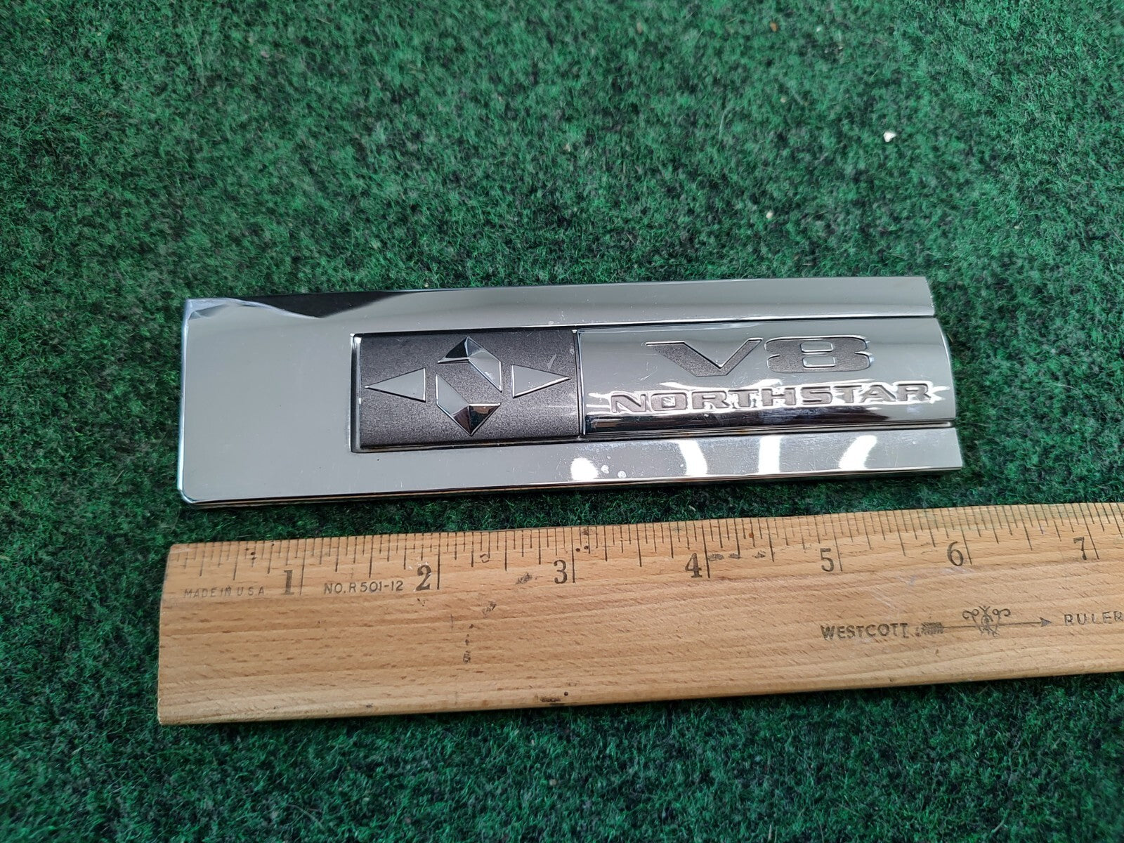 2000-2009 CADILLAC DEVILLE XLR V8 NORTHSTAR EMBLEM LOGO BADGE OEM 1S5