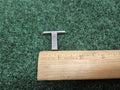 OEM "T" Chrome Individual Letter Lettering Emblem Badge Logo Nameplate 7S7