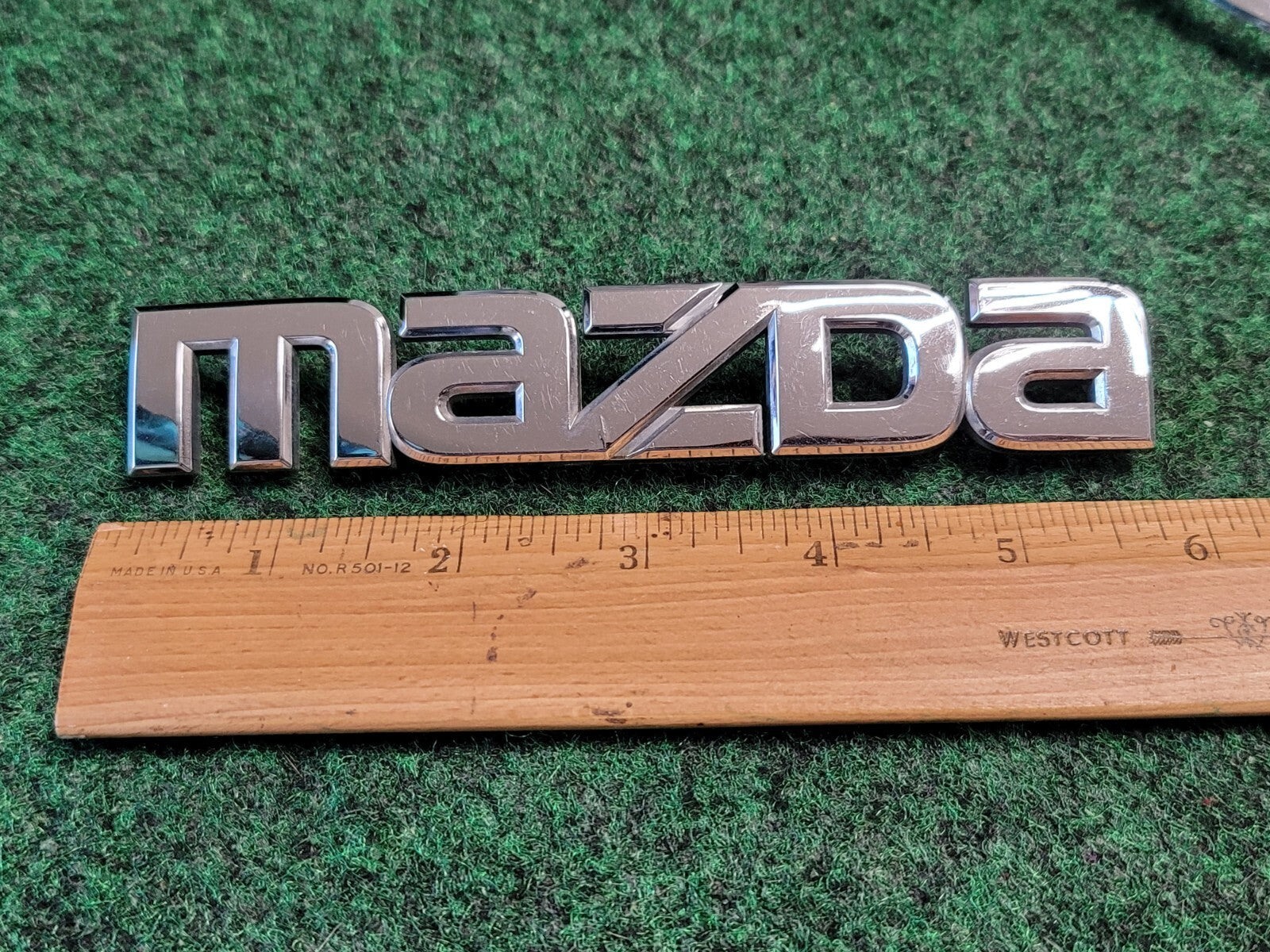 2004 2006 2007 2008 2009 Mazda 3 Rear Trunk Lid Emblem Nameplate BN8V-51-710 2M3