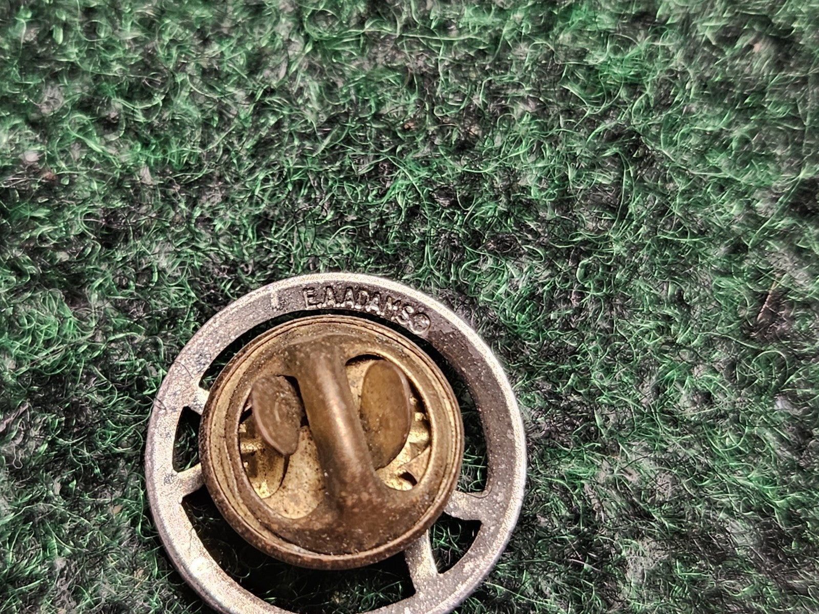 United Way Holding Hands Lapel Pin - Vintage Children Gold Love E. A. Adams Pin