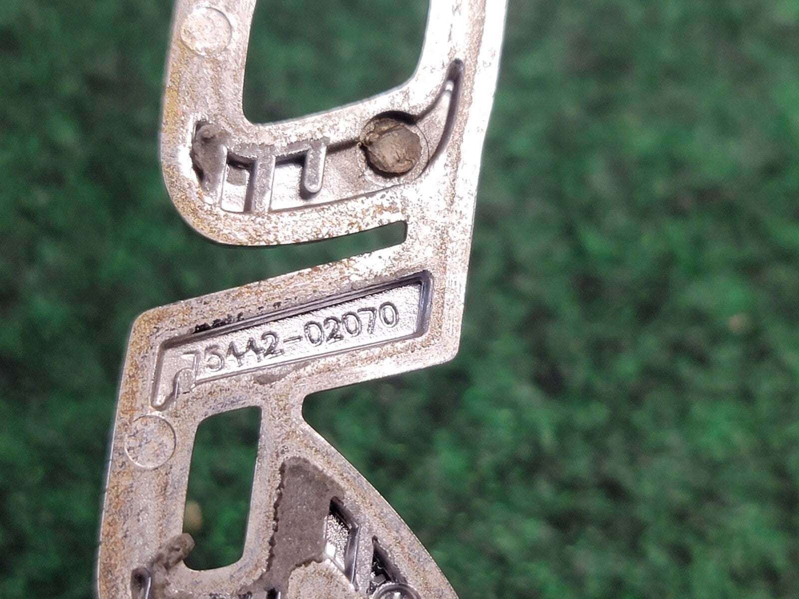 2003 2006 2007 2008 Toyota Corolla Rear Trunk Nameplate Emblem 75442-02070 1M7