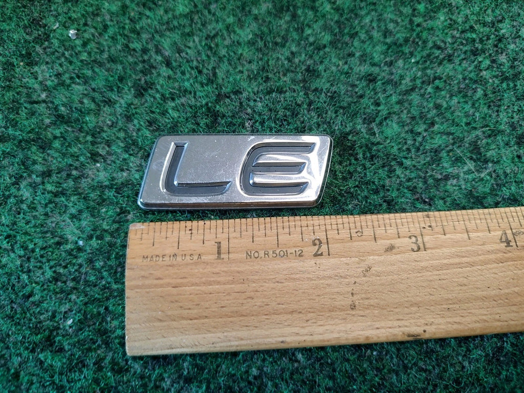 Toyota Camry Corolla Name Plate Badge Logo Emblem LE Lettering 4S1