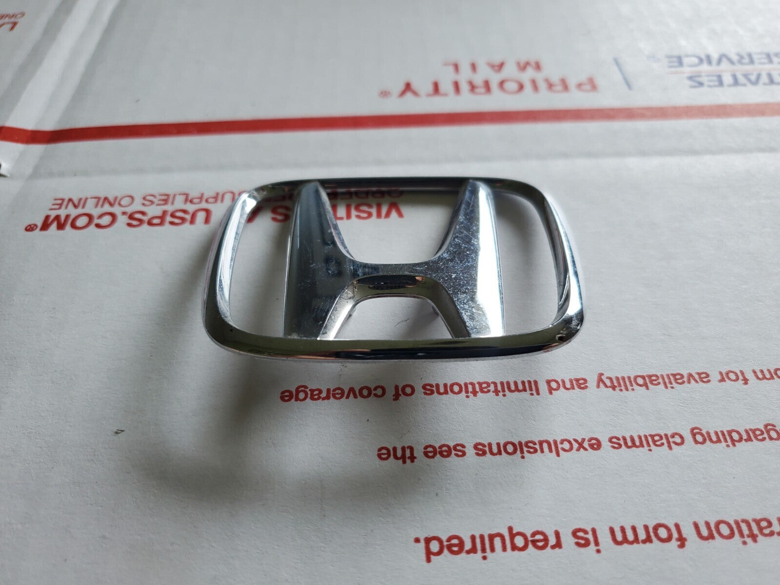 2001-2005 Honda Civic EX DX LX Coupe Sedan Rear Emblem Logo 75701-S5A-0000 3L6
