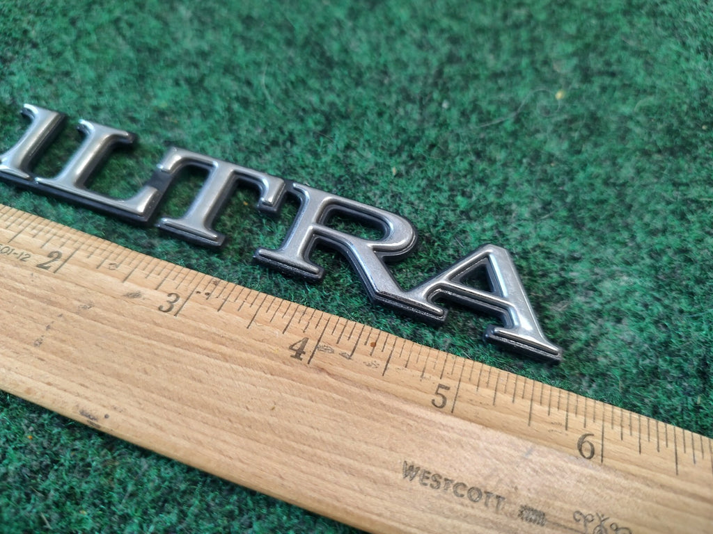 1991-2003 Buick Park Avenue Ultra Emblem Badge Nameplate Logo Script Vintage 3S9