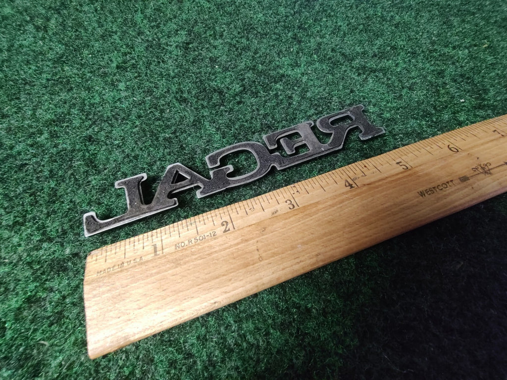 Buick OEM Regal Chrome 5.125" Emblem Badge Logo Nameplate Name Plate 6S4