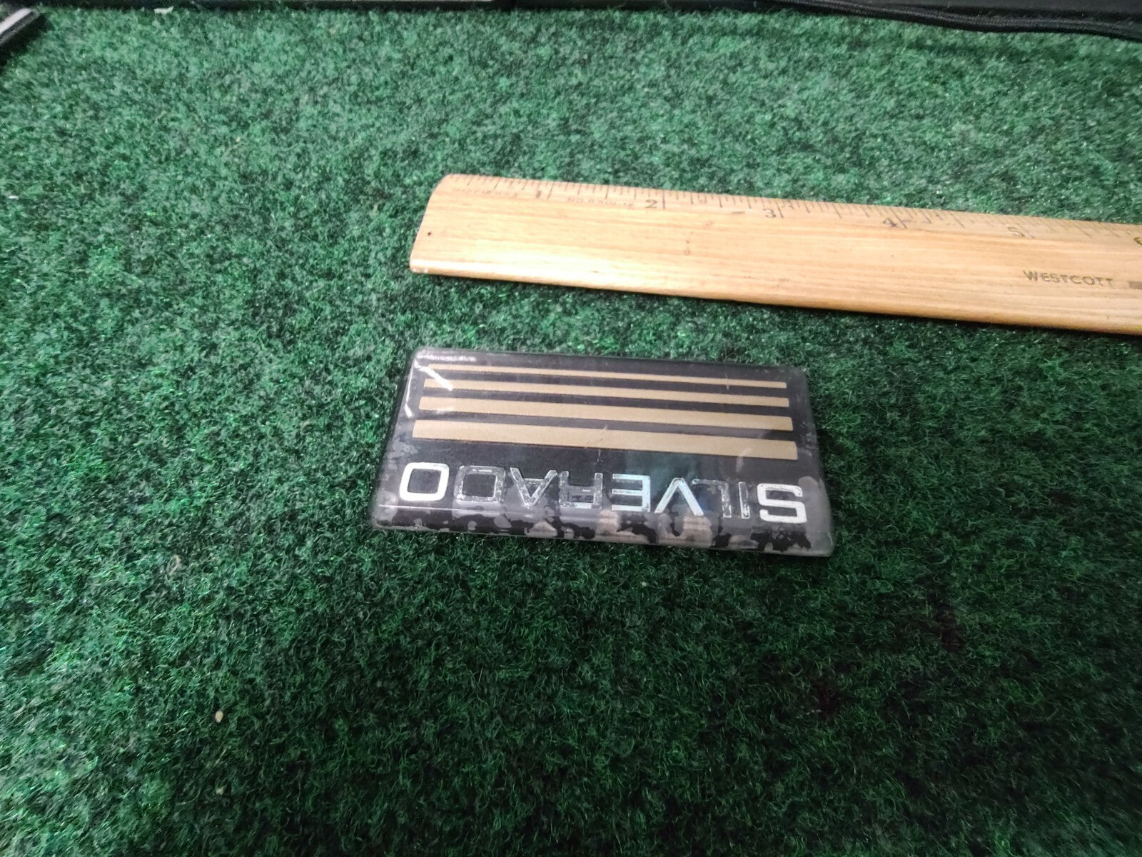 1990s SILVERADO Plastic Roof Panel Emblem OEM NAME PLATE 8L9