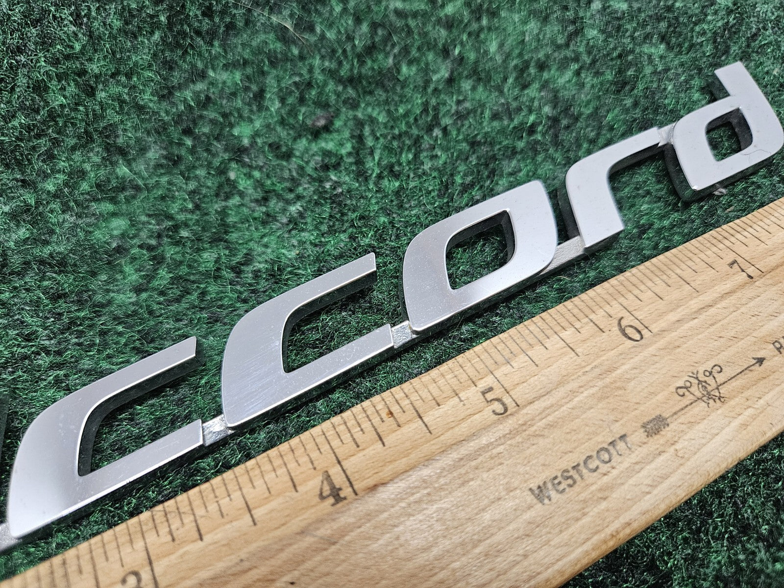 HONDA ACCORD REAR EMBLEM LOGO BADGE SYMBOL CHROME Nameplate LETTER GL1