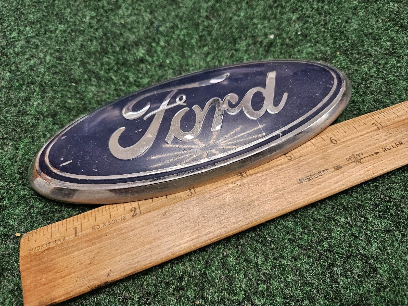 FORD BADGE EMBLEM 2659 GAPN 5305 F0M0C0 D720B LOGO SYMBOL SIGN 7" Inch 6M6