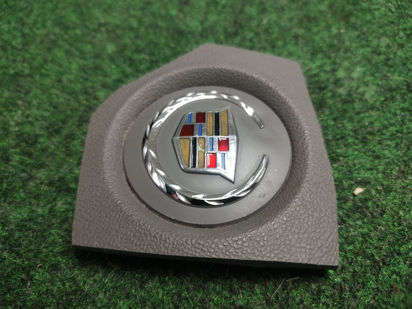 Cadillac OEM Vintage Horn Button Steering Wheel Emblem Badge Logo Name 3S3
